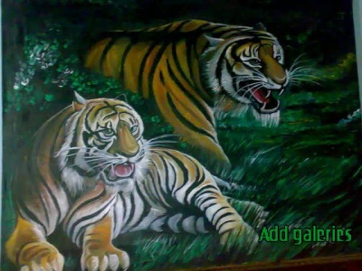 Lukisan raja hutan my galeri
